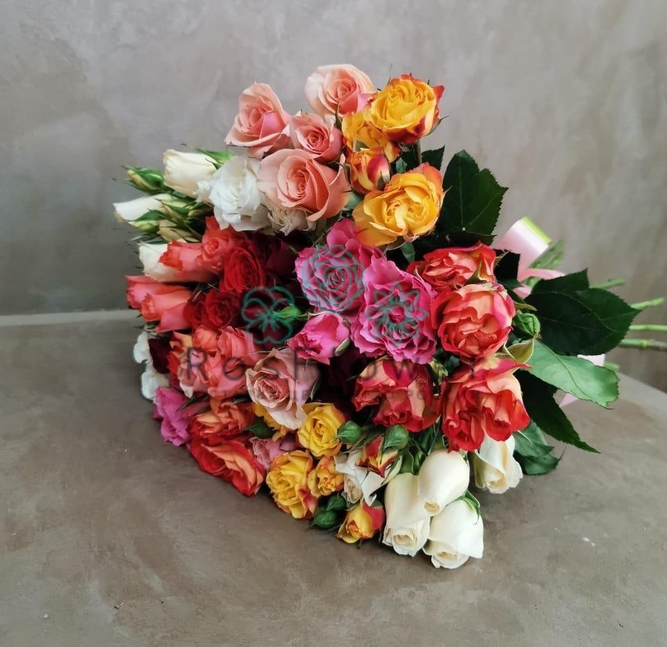 Букет цветов из: Розы в Кизляре Республики Дагестан