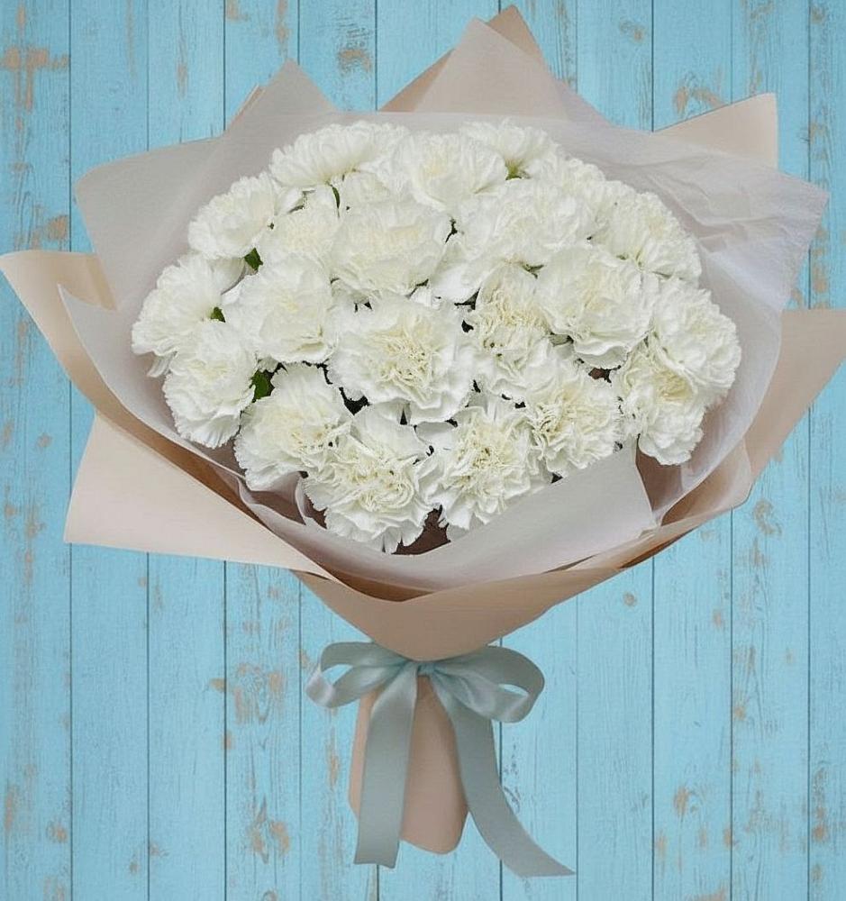 Букет цветов из: Гвоздики в Кизляре Республики Дагестан