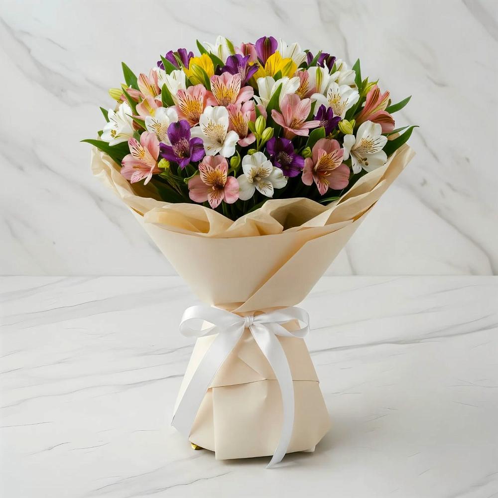 Букет цветов из: Альстромерии в Кизляре Республики Дагестан