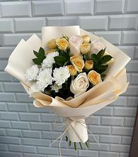 Букет цветов из:  Розы и Хризантемы в Кизляре Республики Дагестан
