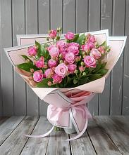 Букет Розовый кустик #REPLACE_PRED# Кизляре Республики Дагестан