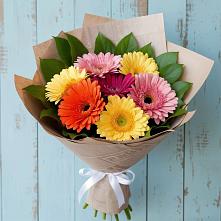 Букет цветов из:  Герберы в Кизляре Республики Дагестан