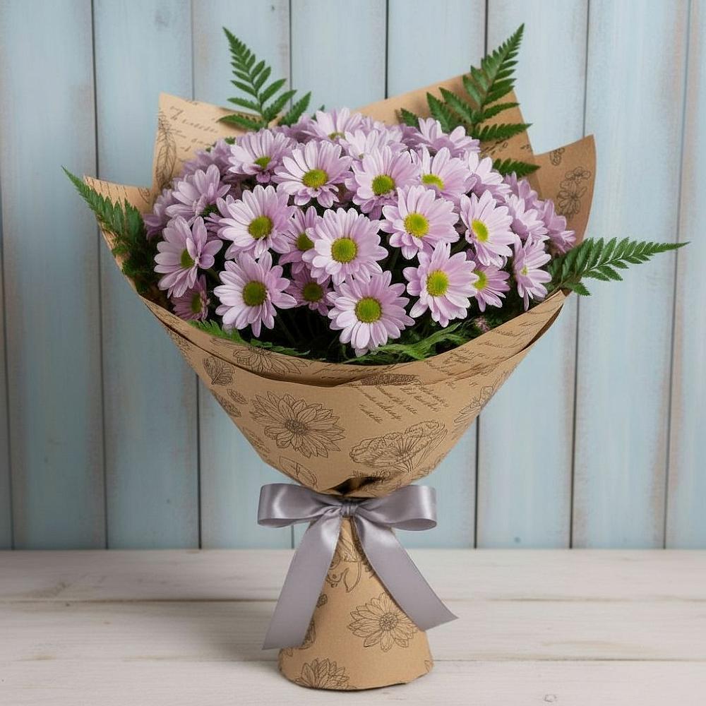 Букет цветов из: Хризантемы в Кизляре Республики Дагестан