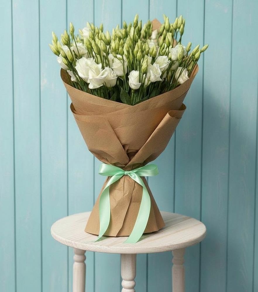 Букет цветов из: Лизиантусы в Кизляре Республики Дагестан