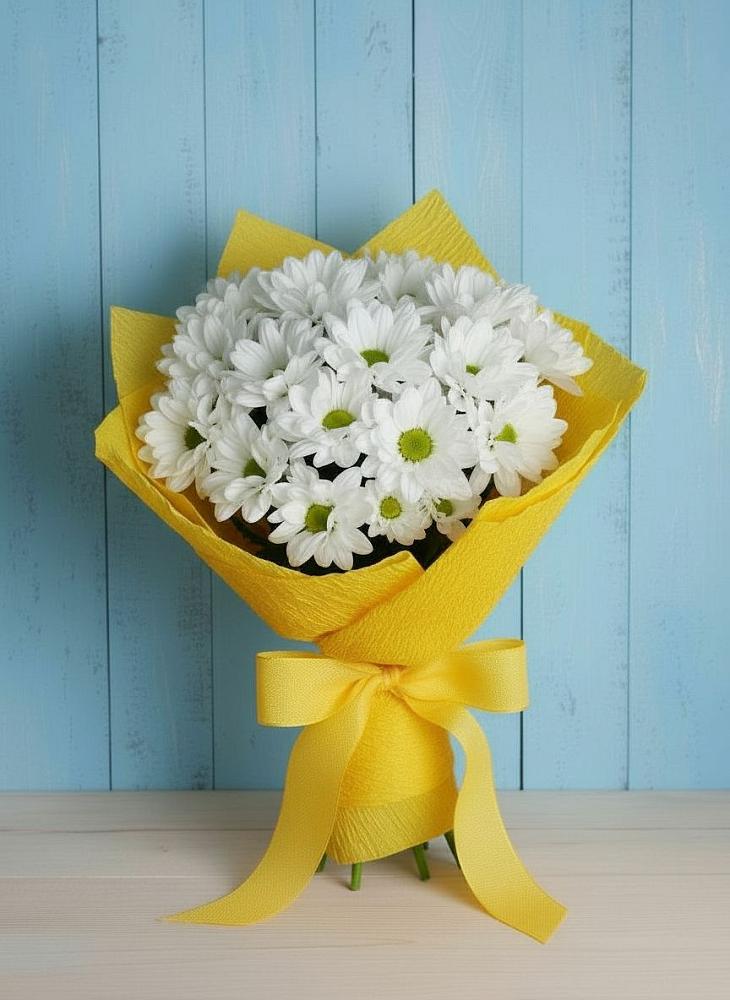 Букет цветов из: Хризантемы в Кизляре Республики Дагестан