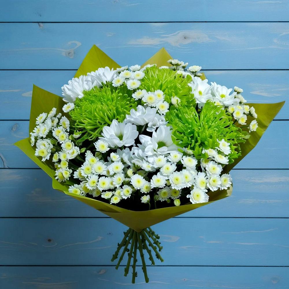 Букет цветов из: Хризантемы в Кизляре Республики Дагестан
