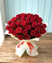 Букет 29 Красных роз в Кизляре Республики Дагестан