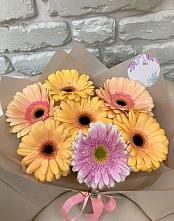 Букет цветов из:  Герберы #REPLACE_PRED# Кизляре Республики Дагестан