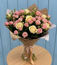 Букет цветов из:  Розы в Кизляре Республики Дагестан