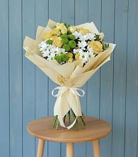 Букет цветов из:  Хризантемы и Розы #REPLACE_PRED# Кизляре Республики Дагестан