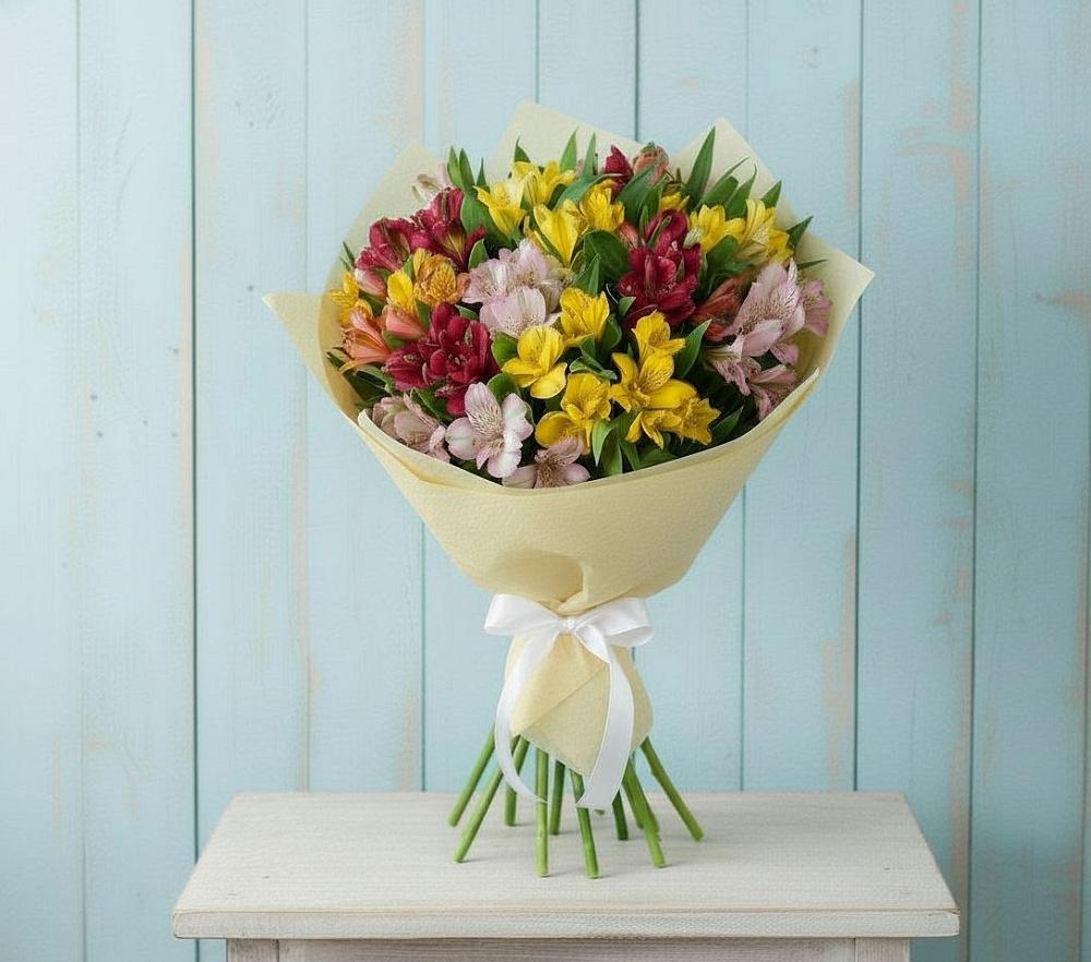 Букет цветов из: Альстромерии в Кизляре Республики Дагестан