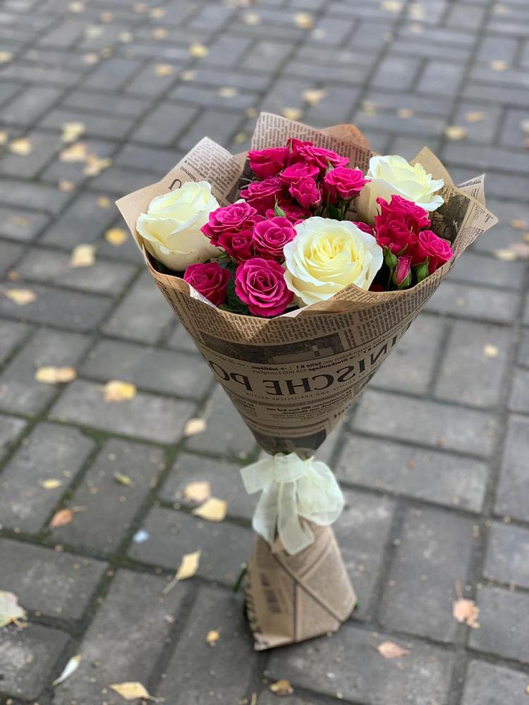 Букет цветов из: Розы в Кизляре Республики Дагестан