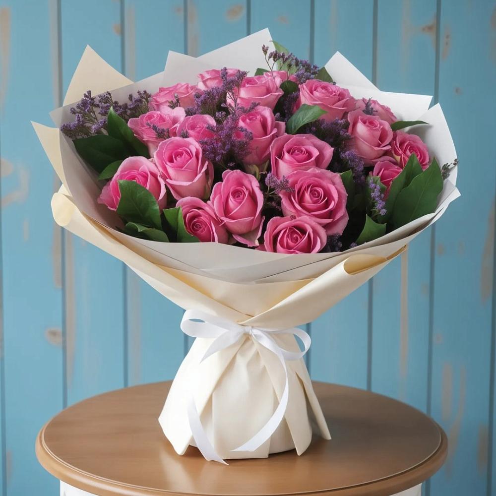 Букет цветов из: Розы в Кизляре Республики Дагестан