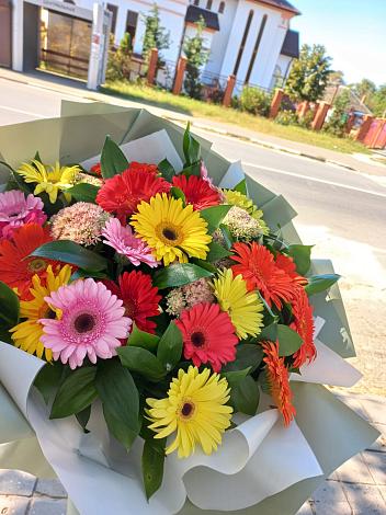 Букет цветов из: Герберы в Кизляре Республики Дагестан
