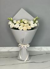 Букет цветов из:  Розы и Лизиантусы в Кизляре Республики Дагестан